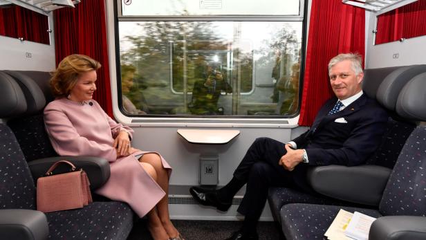 Belgisches Königspaar reiste per Zug zum Staatsbesuch nach Luxemburg