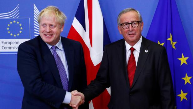 Johnson und Juncker.