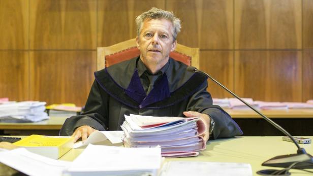 Richter Raimund Frei, der Vorsitzende des Prozesses.