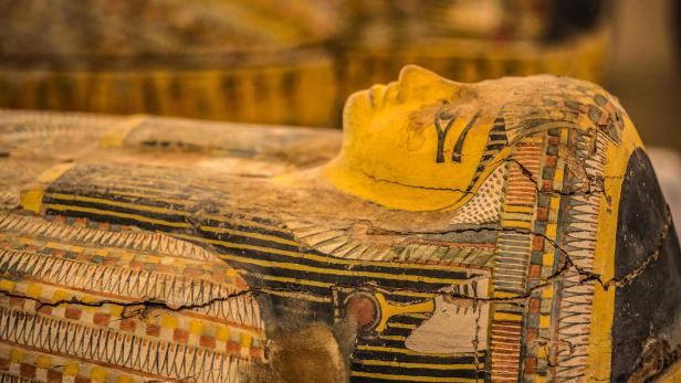 In Ägypten haben Forscher 30 sehr alte Särge gefunden
