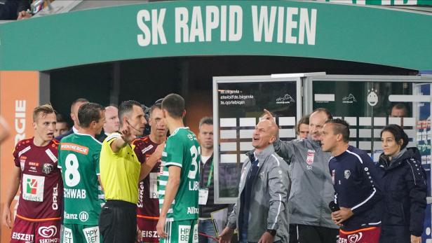 Fu§ball, SK Rapid Wien - RZ Pellets WAC