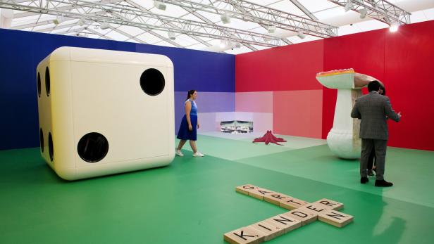 Teurer Spielplatz: Die Frieze Art Fair