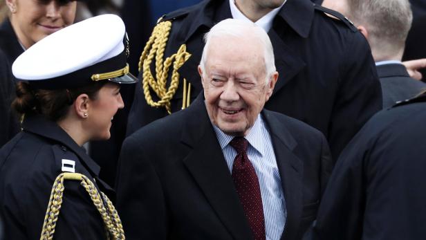 Ex-US-Präsident Jimmy Carter mit Beckenbruch im Krankenhaus