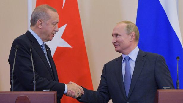 Syrien: Putin und Erdogan vereinbarten türkisch-russische Patrouillen
