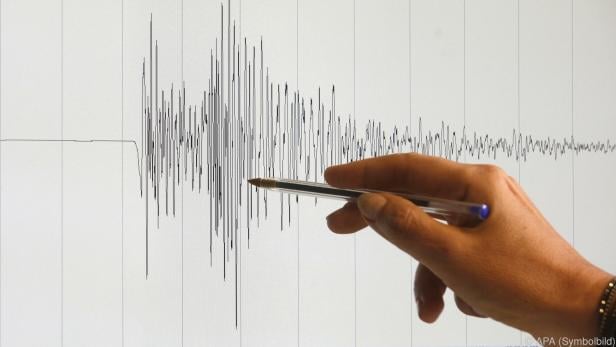 Das Erdbeben wurde in einem Umkreis von etwa 35 Kilometern verspürt