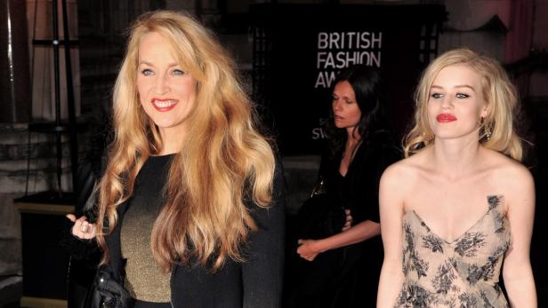 Jerry Hall und Georgia May Jagger bei den British Fashion Awards.