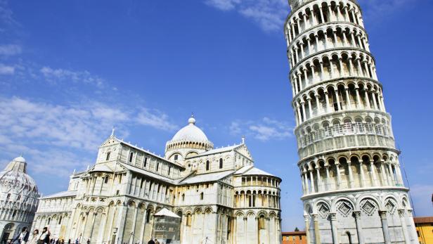 Klimawandel gefährdet Stabilität des Schiefen Turms von Pisa
