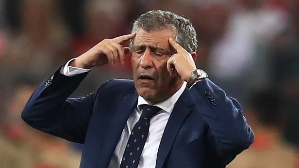 Die große Finalchance: Portugals Teamchef Fernando Santos.