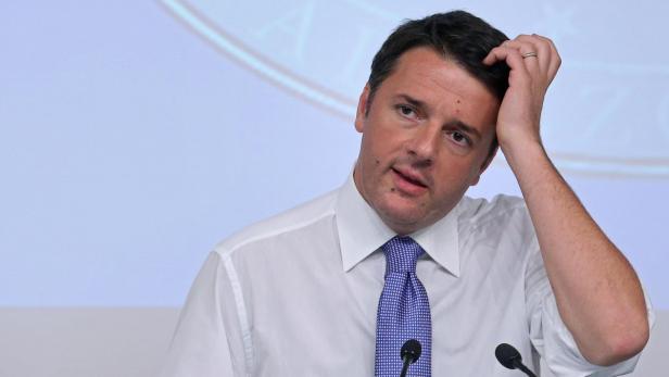 Der italienische Premier Matteo Renzi muss den Haushaltsplan 2015 der EU-Kommission vorlegen.