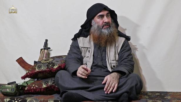 Abu Bakr al-Baghdadi im April 2019
