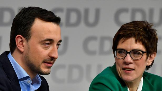 CDU-Chefin Annegret Kramp-Karrenbauer und Generalsekretär Paul Ziemiak.