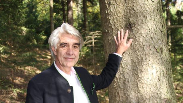 Forstmeister Christian Berner betreut seit 29 Jahren den Wald.