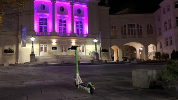 Baden: Unerlaubt aufgestellte E-Scooter kamen wieder weg
