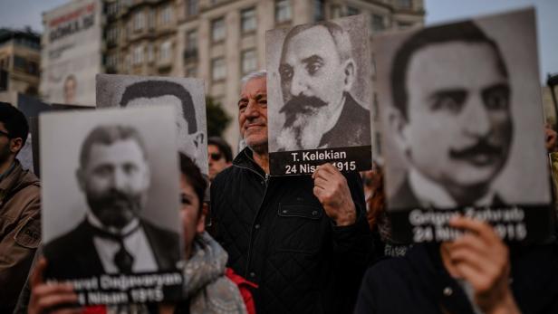 April 2019: Armenier erinnern in Istanbul an den Genozid.