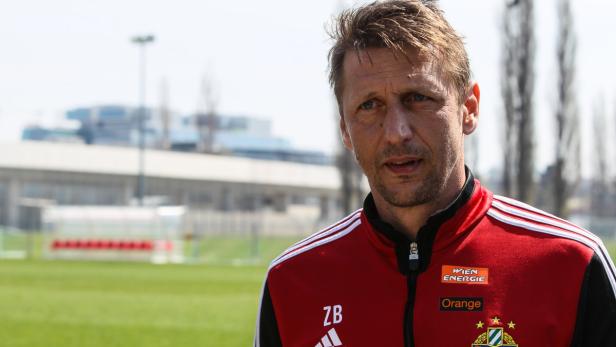 Nachfolger von Peter Schöttel, Zoran Barisic bei seinem ersten Mannschafts-Training von Rapid.