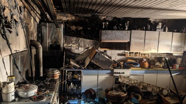Burgenland: Hund starb bei Brand in Einfamilienhaus