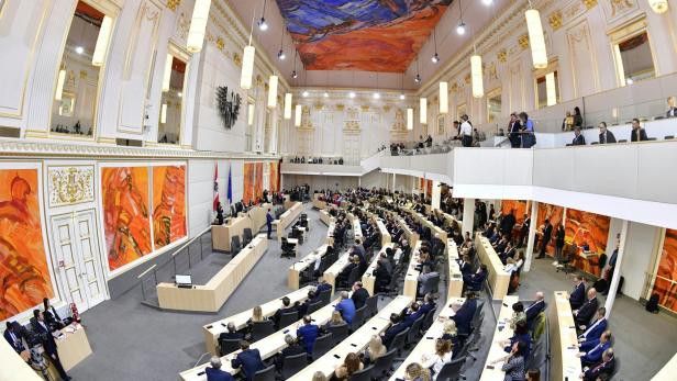 Konstituierende Sitzung im Nationalrat Ende Oktober