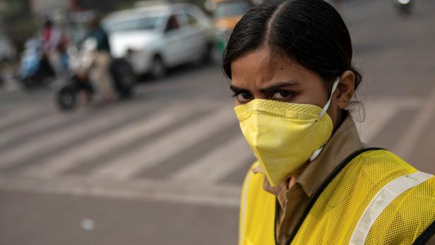Extremer Smog: In Neu Delhi darf nur jedes zweite Auto fahren