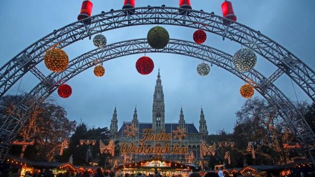 Wien: Der erste Weihnachtsmarkt eröffnet am 7. November