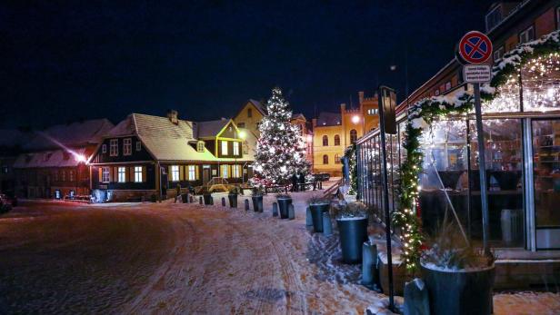 Weihnachtsstimmung in Kuldiga