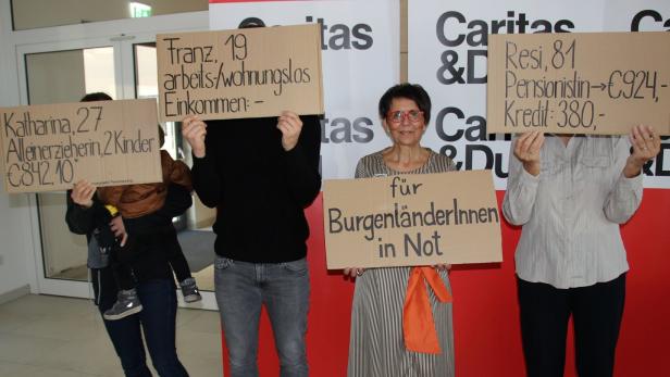 Caritas-Direktorin Edith Pinter startete eine Kampagne für Menschen in Not im Burgenland