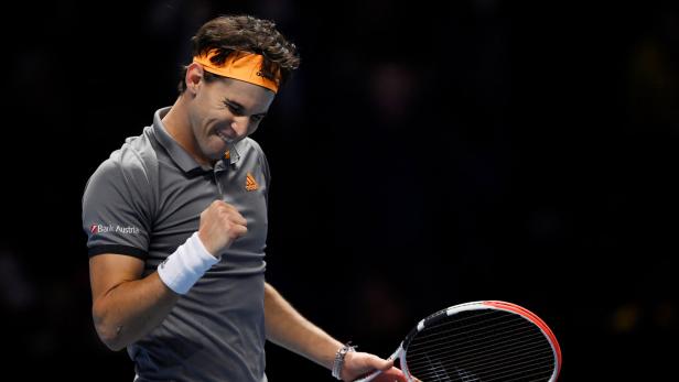 ATP-Turnier in London: Dominic Thiem besiegt Roger Federer