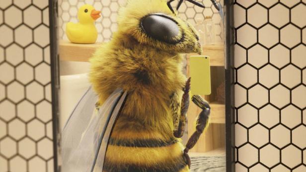 Diese Influencer-Biene will Geld für die Rettung ihrer Art sammeln.