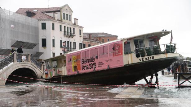 Starke Überschwemmungen in Venedig
