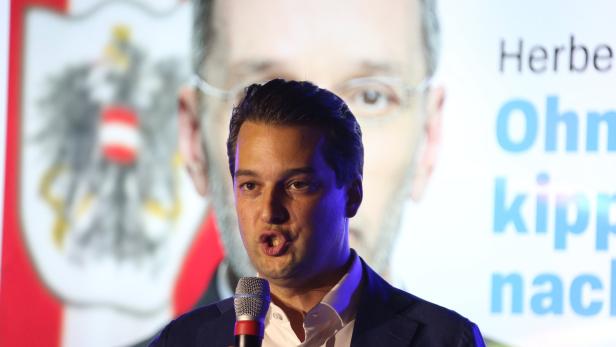 Dominik Nepp nach der Nationalratswahl.