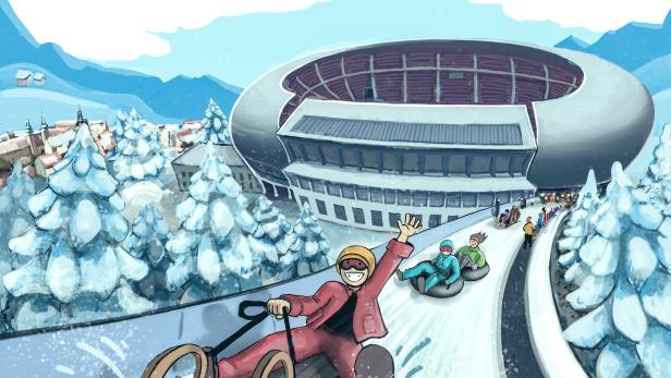 Klagenfurter Stadion wird doch nicht zum Winterwunderland