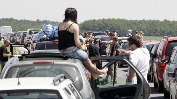 Autofahren als Geduldsprobe