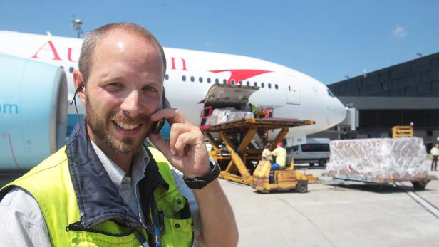 Kommt er im nächsten Jahr zum Zug? Der Ramp Agent auf dem Wiener Flughafen