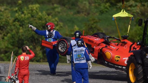 Nach dem Krach steht Vettel bei Ferrari in der Schusslinie