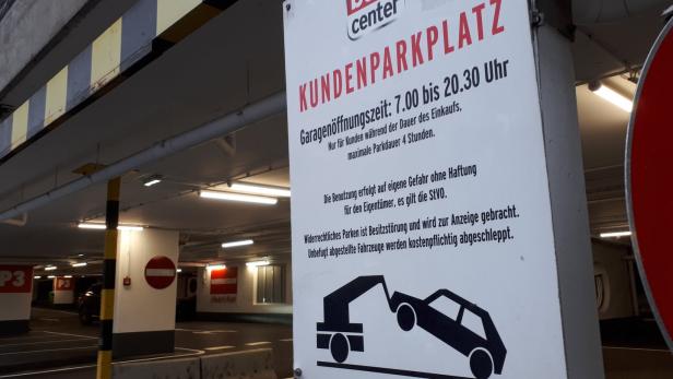 Großer Ärger über Parkstrafe im Kremser Bühlcenter