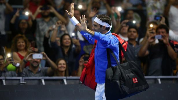 Tennis-Ass Roger Federer: Zehn Millionen Dollar für fünf Spiele