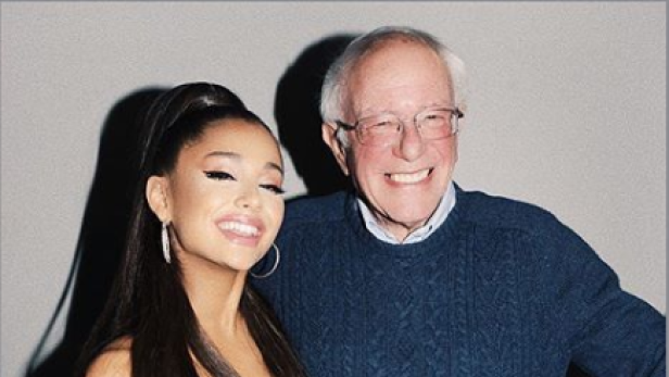Ariana Grande unterstützt US-Präsidentschaftskandidat Sanders