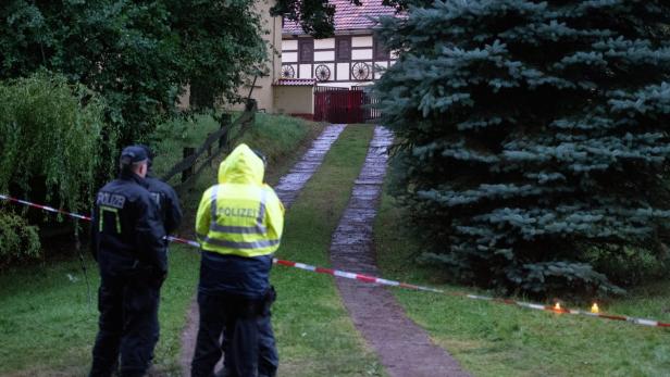 Auf diesem Bauernhof in Lampersdorf (Sachsen) wurde die Leiche der jungen Frau gefunden.