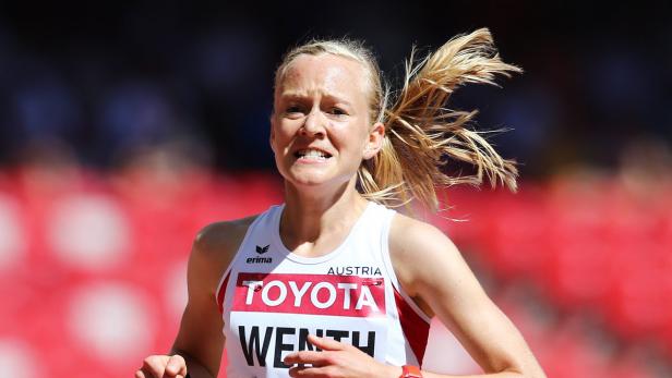CHINA IAAF ATHLETICS WORLD CHAMPIONSHIPS BEIJING 2 Jennifer Wenth möchte nichts riskieren.