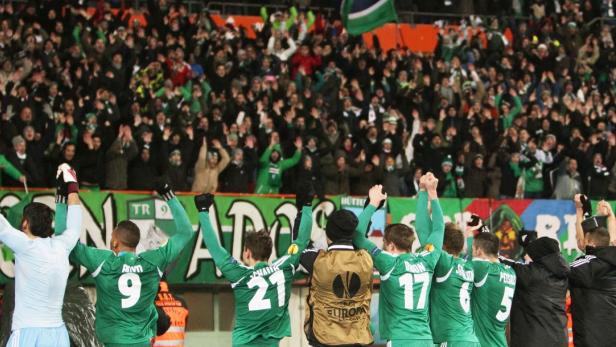 Rapid feierte gegen Thun den ersten Sieg. Noch ein Sieg in Kiew und die Wiener überwintern in der Europa League.