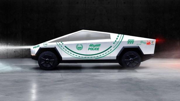 Tesla Cybertruck: Auch die Polizei von Dubai hat schon bestellt