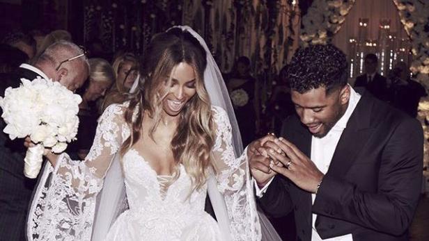 US-Star Ciara feiert sexy Promi-Hochzeit