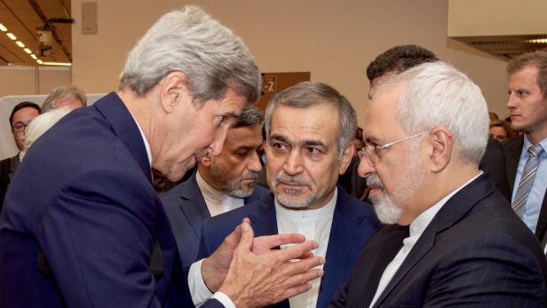 Wie bei den Atomverhandlungen werden Kerry und sein iranischer Kollege Zarif in Wien aufeinandertreffen