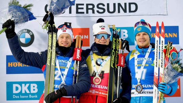 Biathlon: Doppelsieg für die Bö-Brüder, Eberhard Neunter