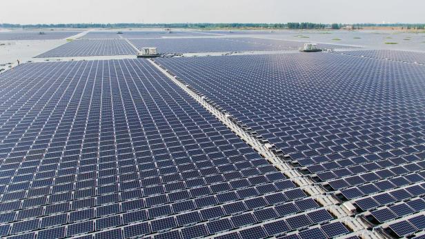 Bei Photovoltaik gehört China zu den Weltbesten.