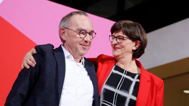 Plötzlich SPD-Chefs: Norbert und Saskia wer?