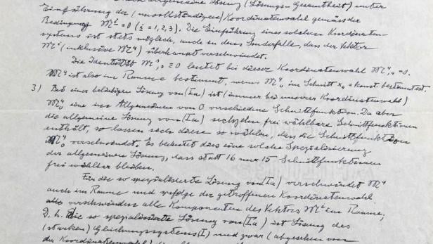 Brief von Physik-Genie Albert Einstein – und keiner wollte ihn