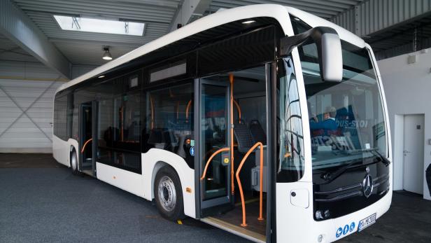 Der batteriebetriebene Regionalbus eCitaro von Mercedes-Benz wurde unlängst im Weinviertel und Wiener Südraum getestet. Bis zu seinem Einsatz dauert es aber noch.