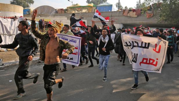 Irak-Proteste erreichen neue Eskalationsstufe