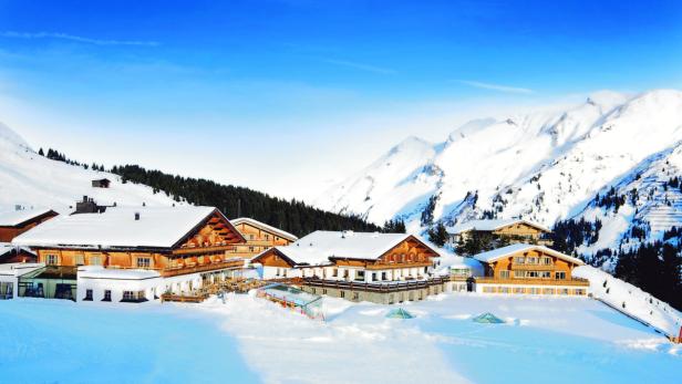 2015 geht der Platz ganz oben am Stockerl an das Burg Vital Resort nach Oberlech am Arlberg.