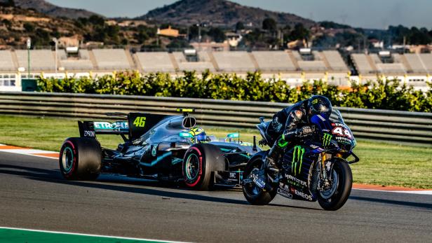 Rossi vs. Hamilton: Erste Bilder vom Fahrzeugtausch aufgetaucht